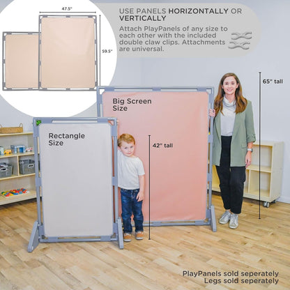 課室自由組合活動隔板 加大碼 Kids Room Divider & Sensory Flex-Space Partition XL
