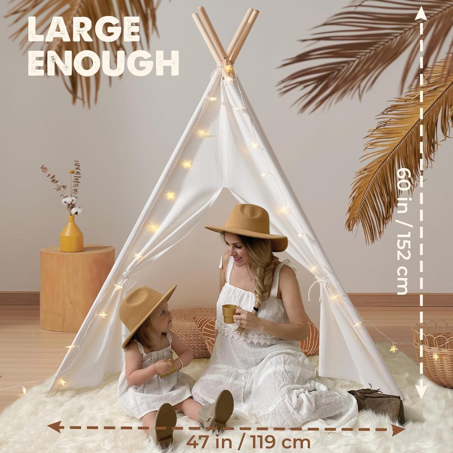 Tiny Land 兒童三角帳篷 Kids Teepee Tent