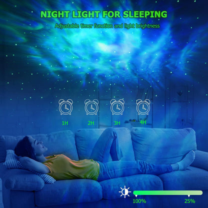 銀河投影燈 Aurora Galaxy Projector