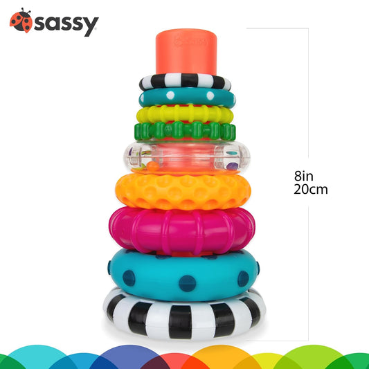 彩虹疊疊圈 Sassy Stacks of Circles