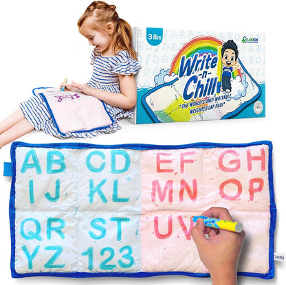 LakiKid 兒童可寫字加重腿墊 Writable Weighted Lap Pad for Kids