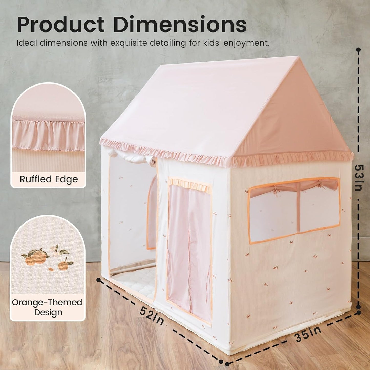 Tiny Land 夢幻粉紅遊戲帳篷 Princess Pink Tent