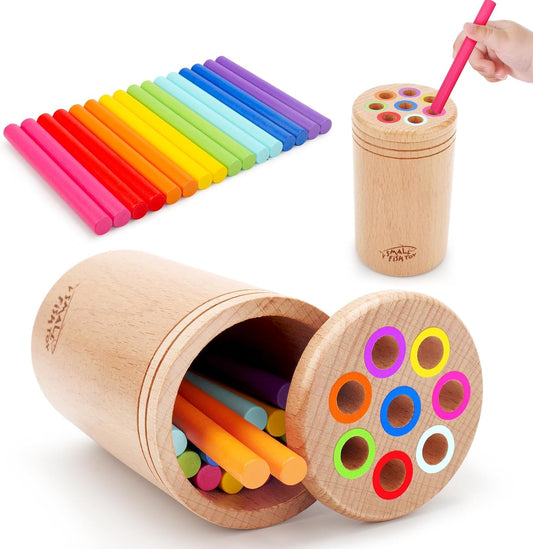 木質顏色分類玩具 Color Sorting Toy
