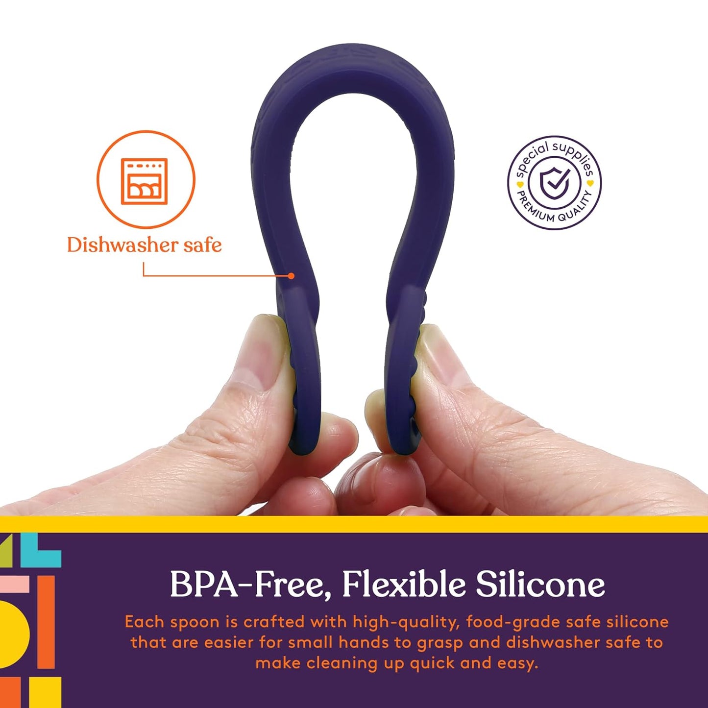 Special Supplies 雙端感統湯匙 3入組 Duo Spoon Oral Motor Tools – 3 Pack