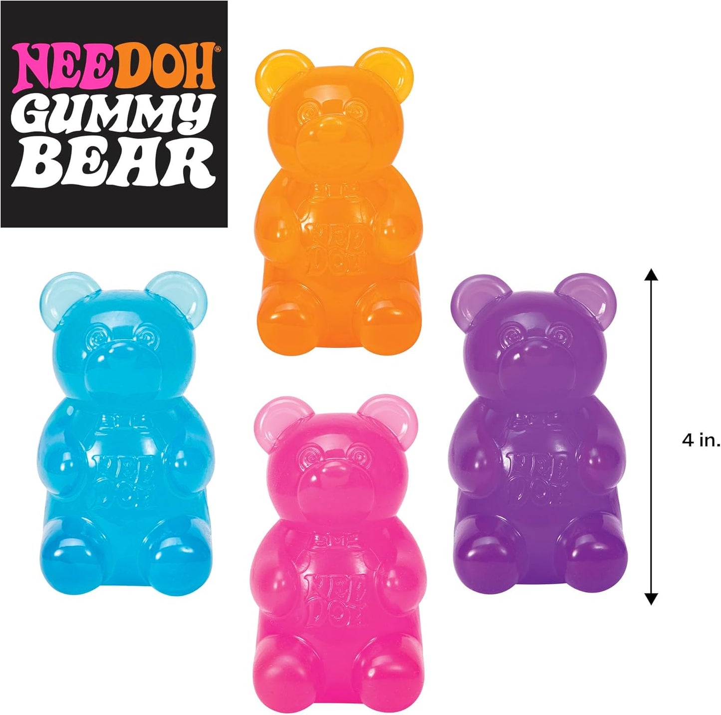 NeeDoh 軟糖熊 Gummy Bear