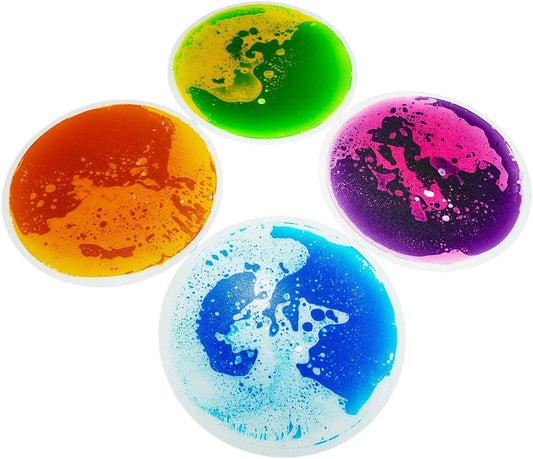 Art3d 圓形液體感統地墊 40cm直徑四片裝 Art3d Round Liquid Tiles 15.8" Diameter 4-Pack