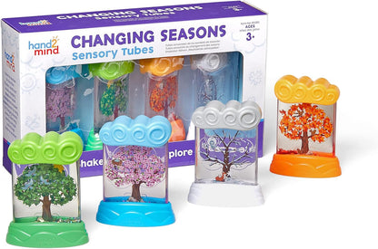 hand2mind 季節變化感官瓶 Changing Seasons Sensory Tubes