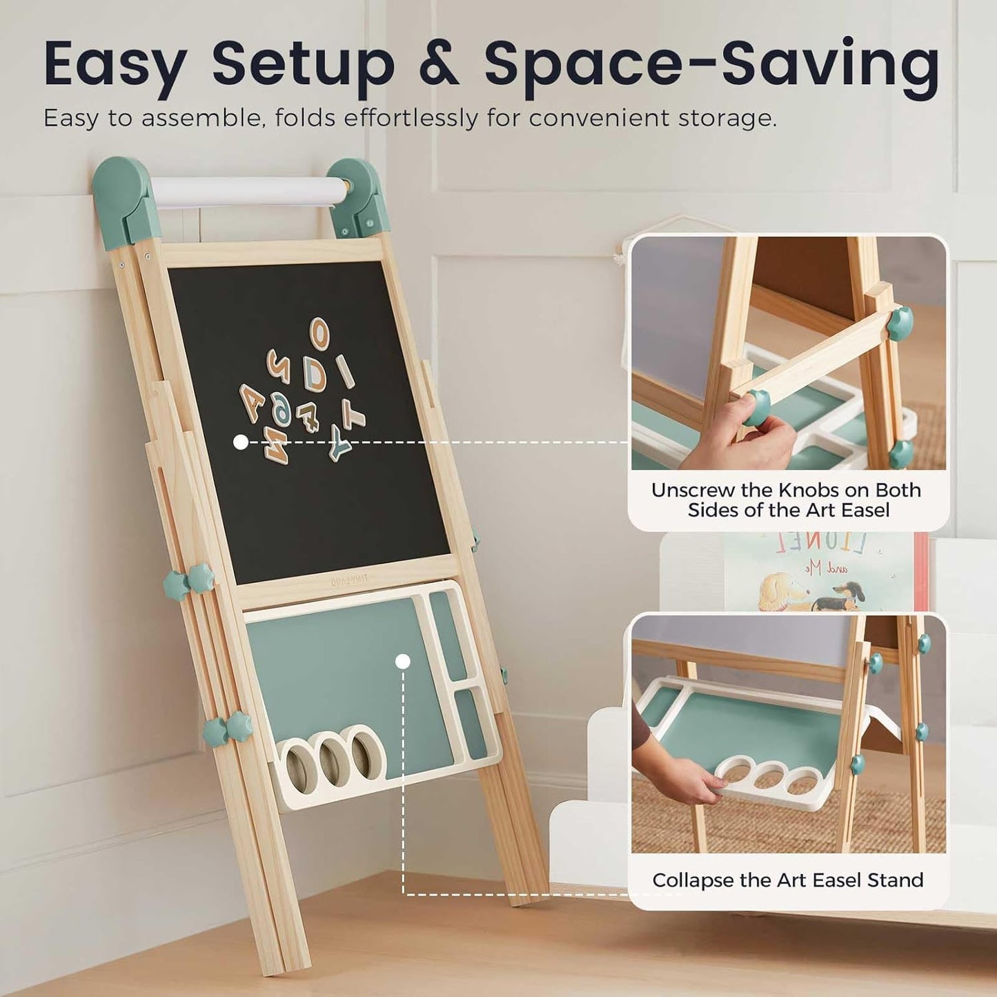 Tiny Land 雙面磁力畫架 Dual-Side Easel