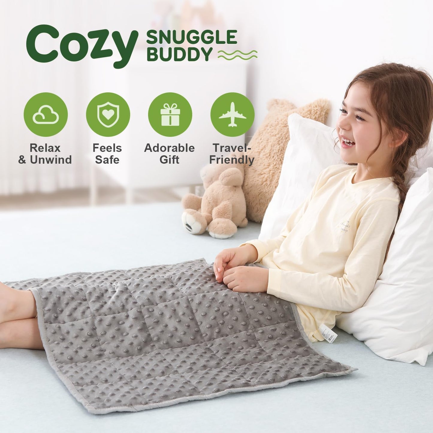 加重膝蓋毯 Weighted Lap Blanket