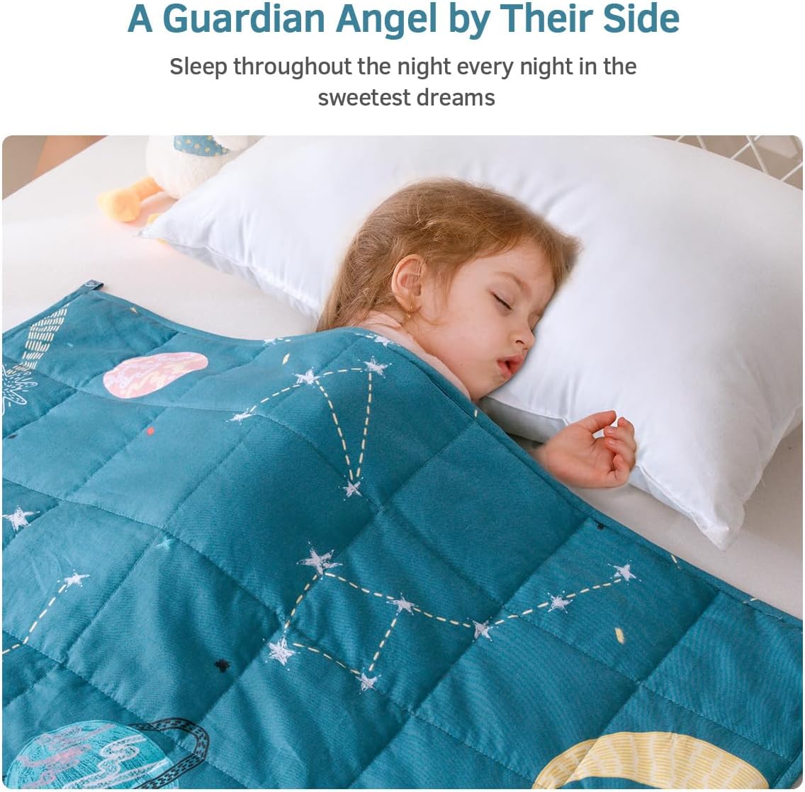 Mr. Sandman 星月藍加壓被系列 Star Moon Blue Weighted Blanket Series