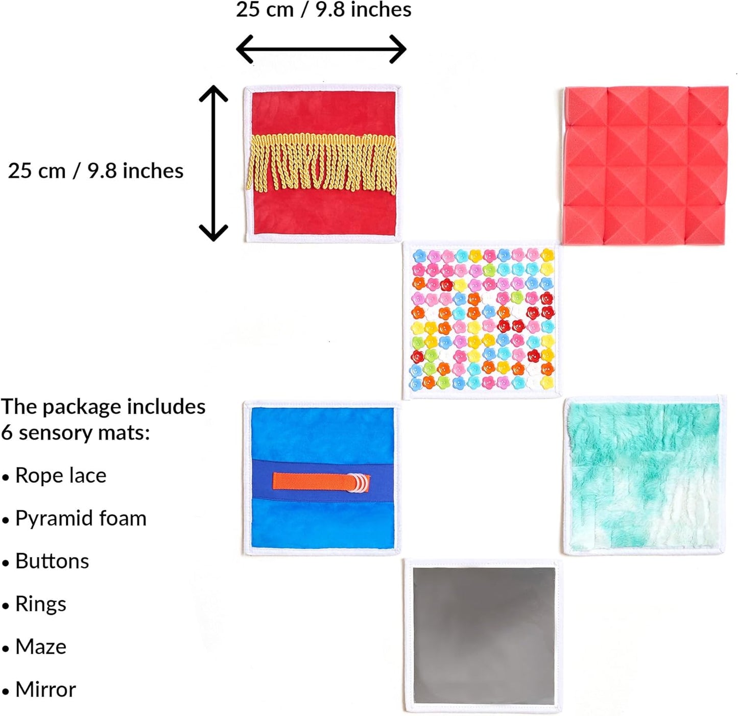 ODOXIA 兒童感統牆面板 Sensory Wall Panels for Kids Set 2