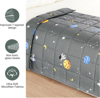 Mr. Sandman 太空灰加壓被系列 Space Grey Weighted Blanket Series