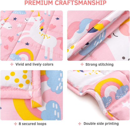 Mr. Sandman 獨角獸彩虹加壓被系列 Unicorn Weighted Blanket Series