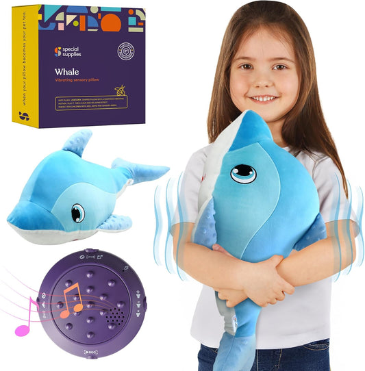 振動毛公仔(鯨魚) Special Supplies Vibrating Pillow (Whale)