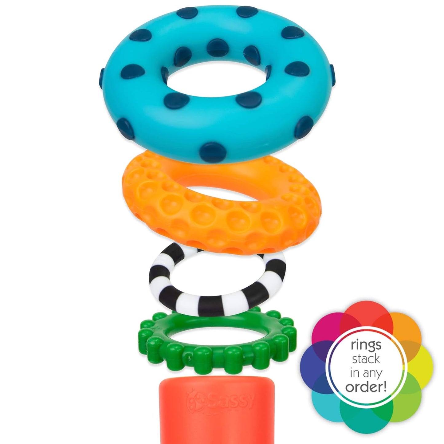 彩虹疊疊圈 Sassy Stacks of Circles