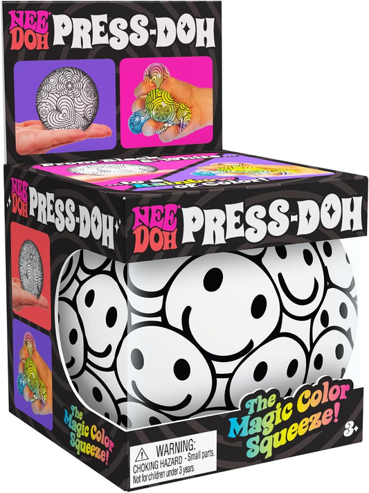 NeeDoh 按壓彩繪紓壓球 Press-Doh Sensory Squeeze Toy