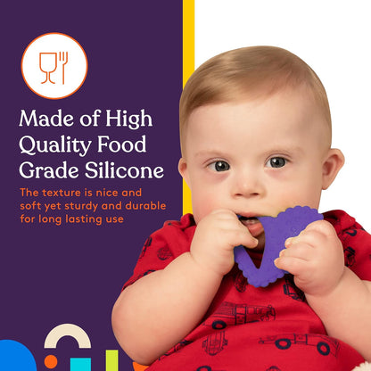 Special Supplies 愛心感統牙膠湯匙 3入組 Heart Teether Spoon - 3 Pack
