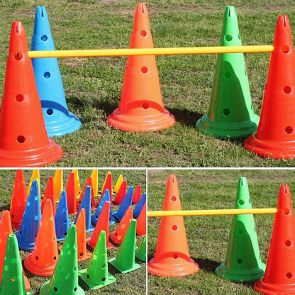 兒童體能多階調節跨欄標誌桶與橫杆套裝 Dynamic Multi-Level Agility Cone & Hurdle Bar Set