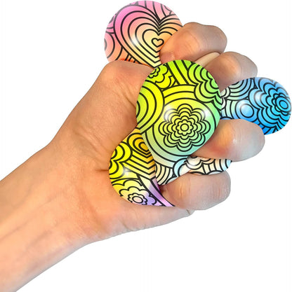 NeeDoh 按壓彩繪紓壓球 Press-Doh Sensory Squeeze Toy