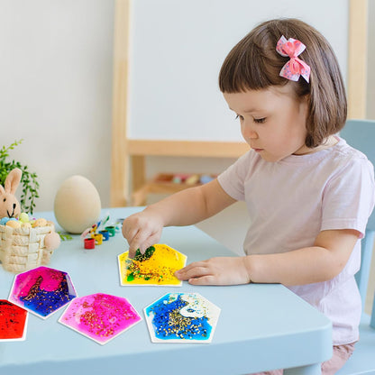 六角形液態感統玩具 6入組 Hexagon Liquid Motion Toys 6-Pack