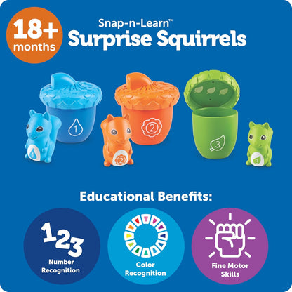 Learning Resources 拼拼樂驚喜松鼠 Snap-n-Learn Surprise Squirrels