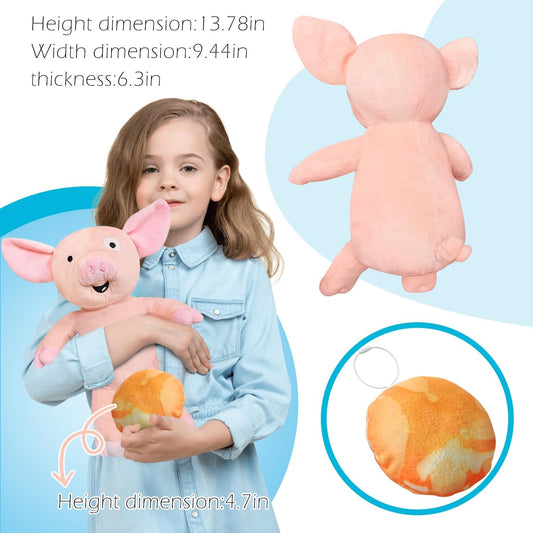 經典繪本絨毛玩偶組 Classic Book Plush Set "Give a Pig a Pancake"
