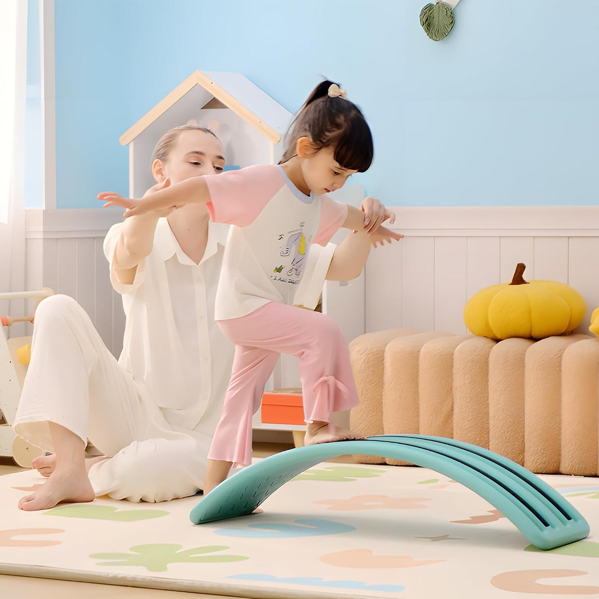 兒童平衡曲面板 92×28cm Kids Curvy Balance Board