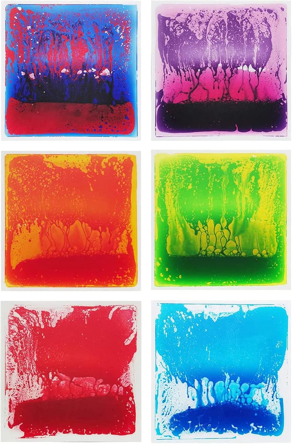 Art3d 液體感統地墊 50x50cm 六片裝 6-Tile Sensory Floor Mat 50x50cm 6-Pack