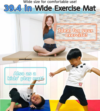 KaRaDaStyle 寬幅四折體操墊 Wide 4-Fold Gymnastics Mat