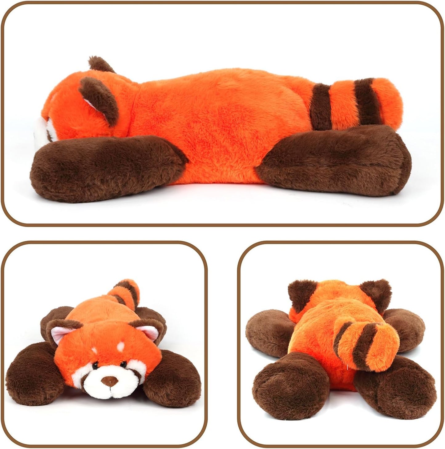 重量感安撫紅熊貓絨毛玩偶 Weighted Red Panda Plush