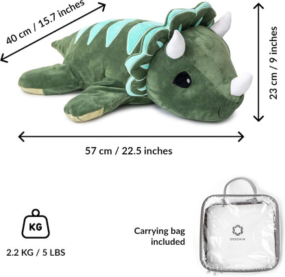 ODOXIA 5磅恐龍加壓玩偶 5lbs Weighted Dinosaur