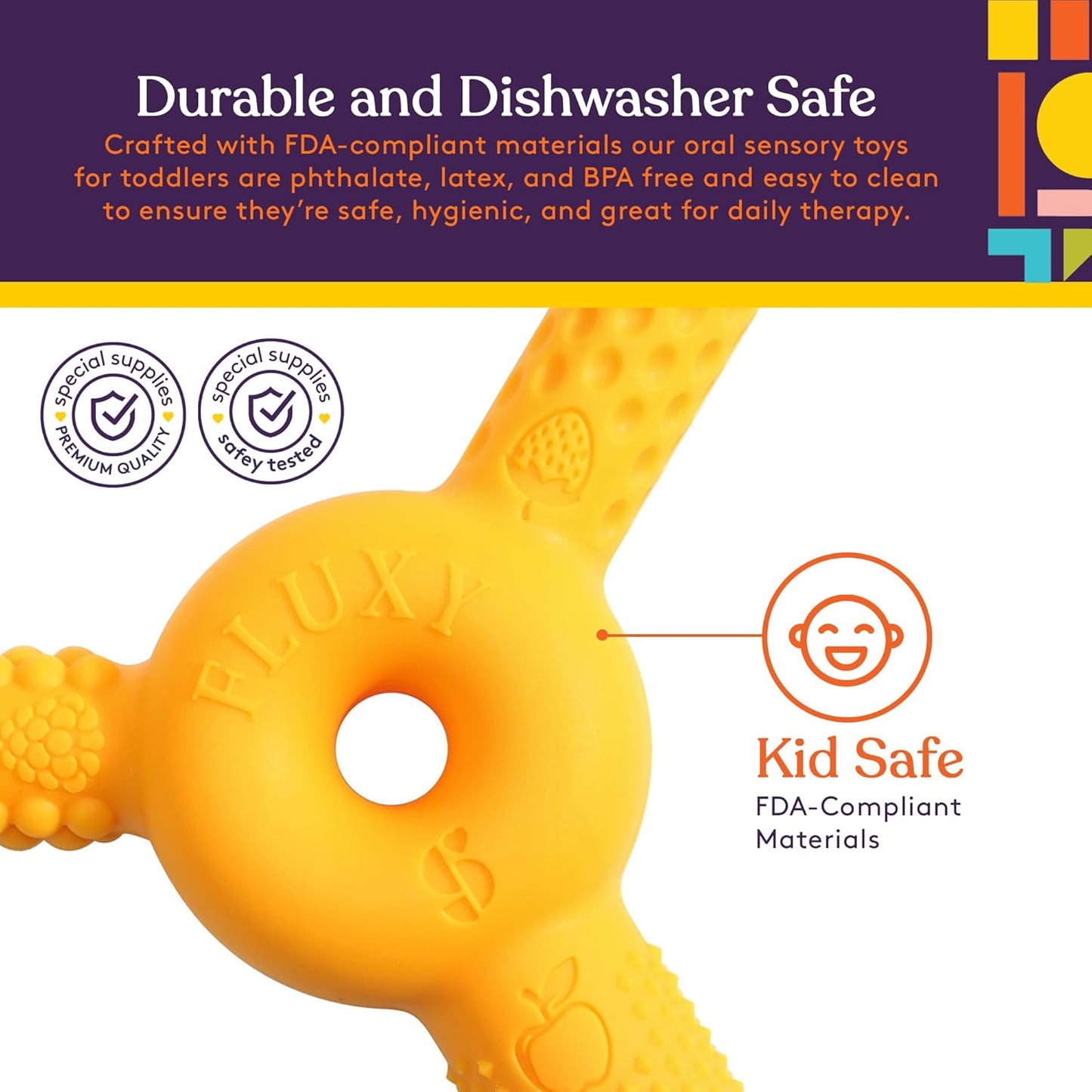 Special Supplies 口腔感統咀嚼玩具 3件組 FLUXY Oral Sensory Chew Toys – Combo 3 Pack