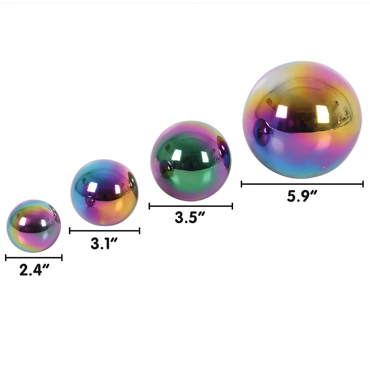 幻彩鏡面感官球 Tickit Sensory Reflective Balls Colour Burst (Set of 4)