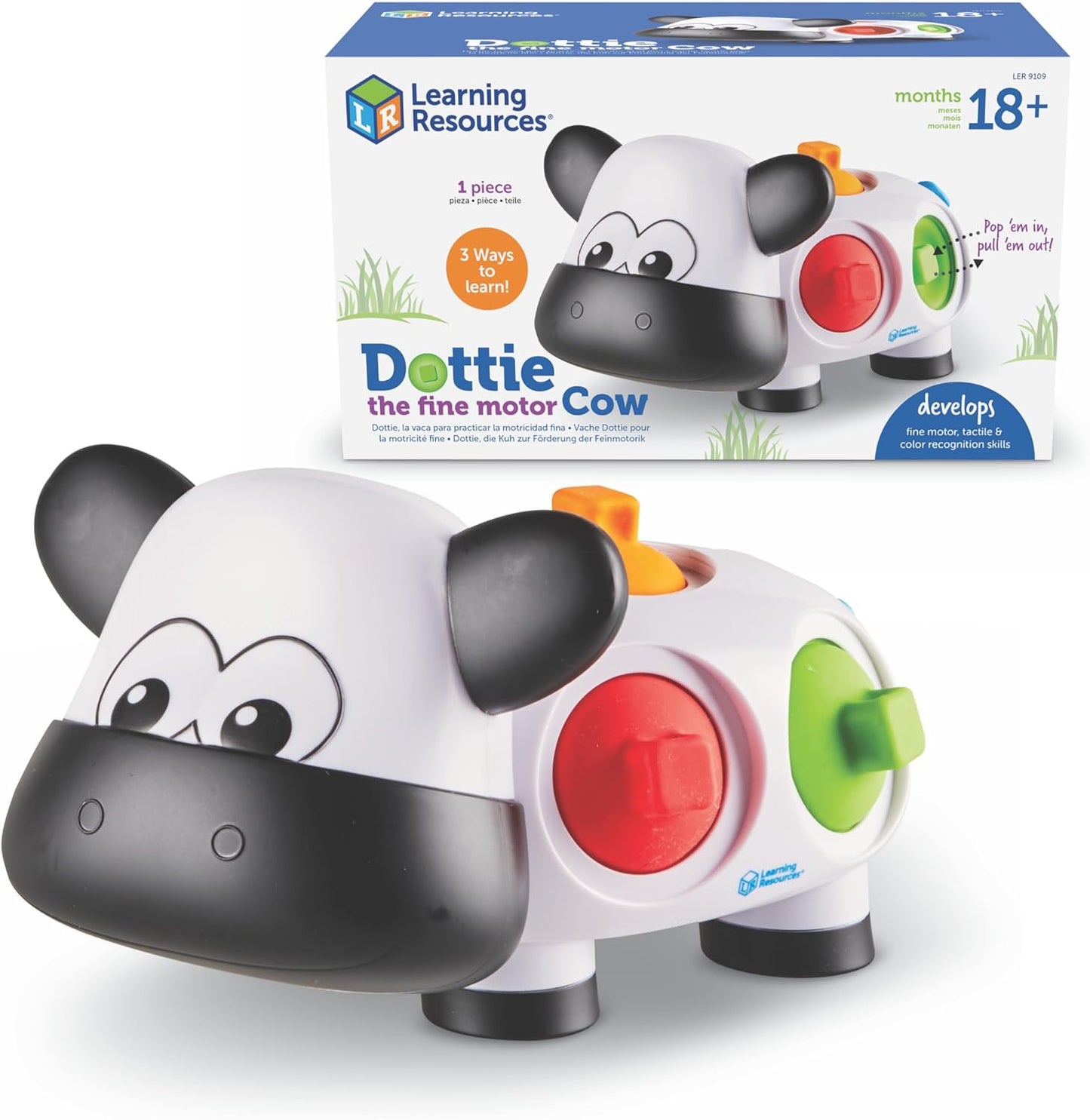 Learning Resources 小牛朵蒂 Dottie the Fine Motor Cow