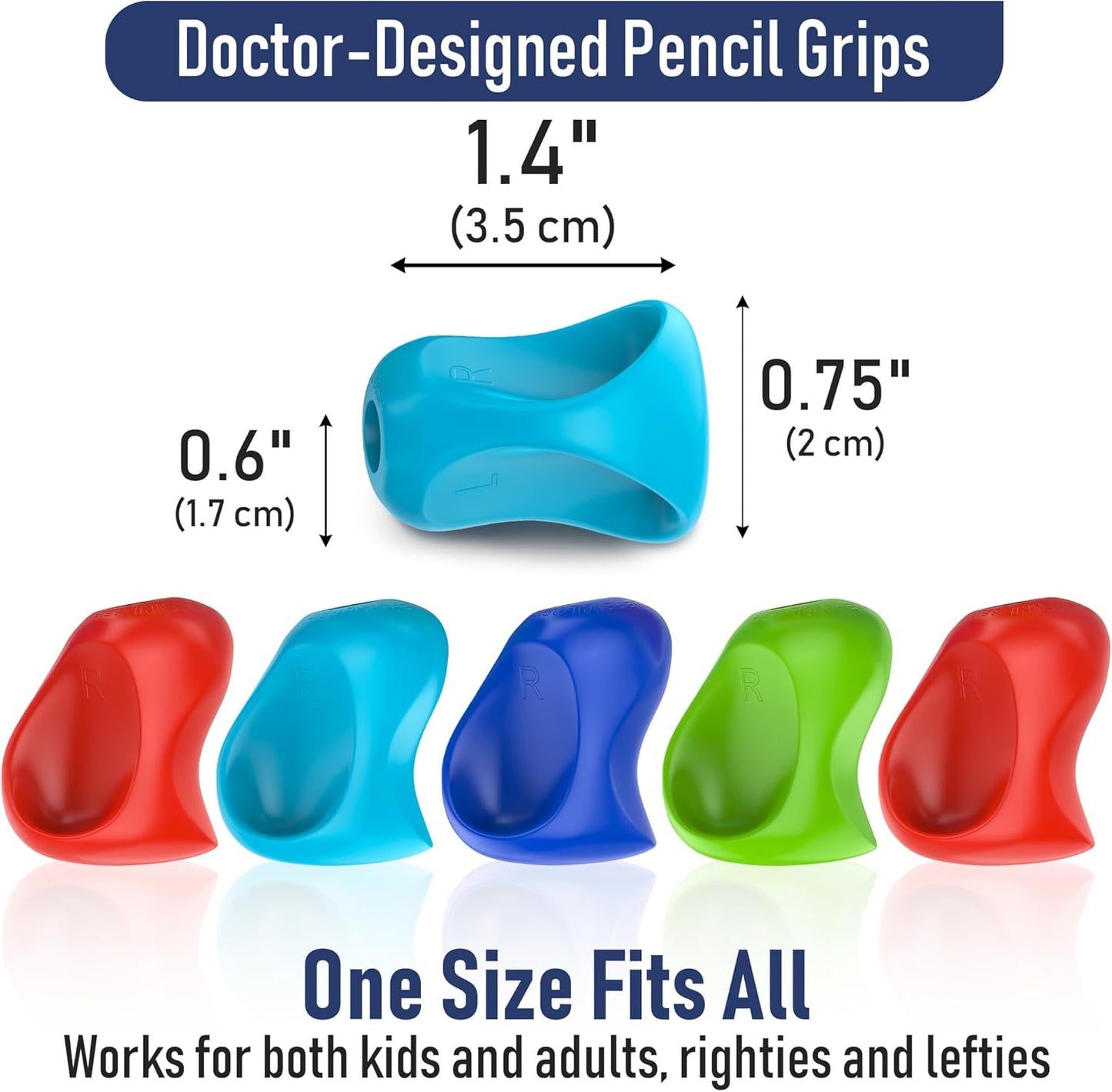 The Pencil 握筆器 6入 Grip Pinch 6-Pack