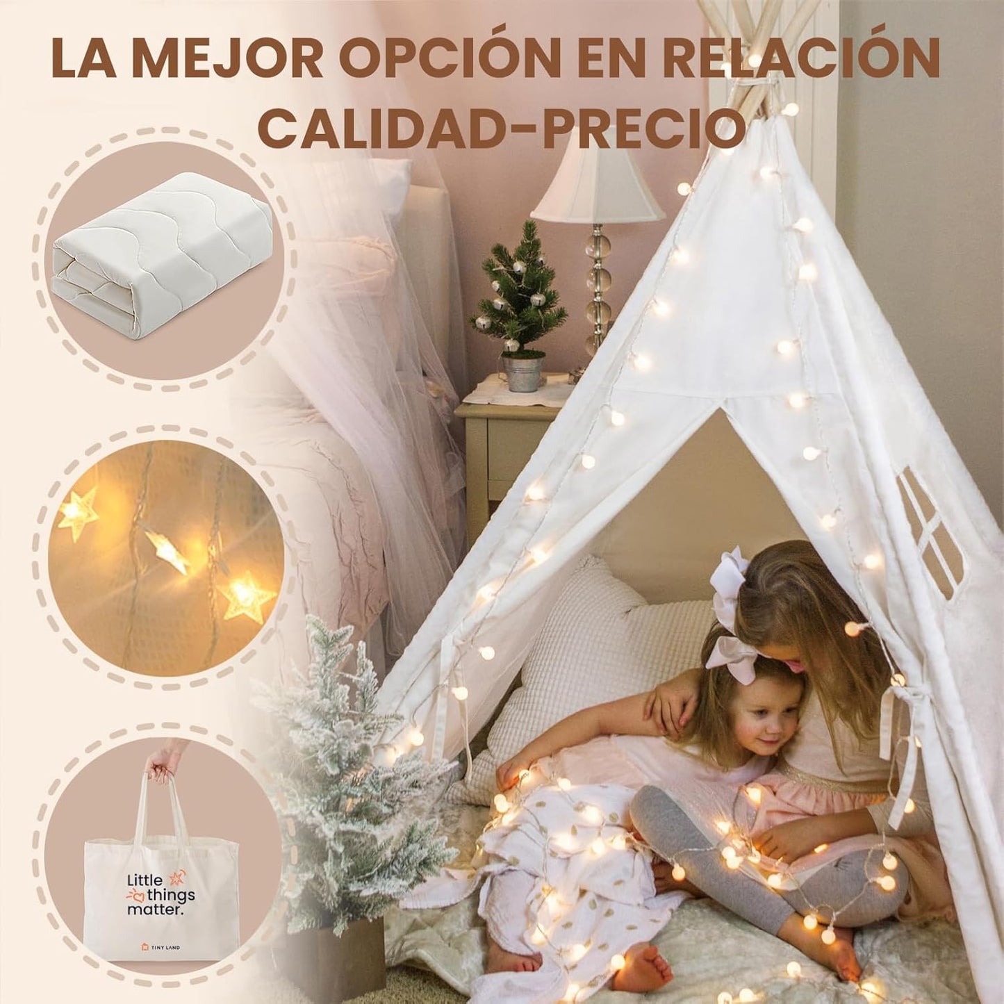 Tiny Land 兒童三角帳篷 Kids Teepee Tent