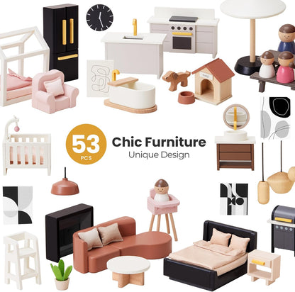 Tiny Land 現代風娃娃屋 Modern Dollhouse