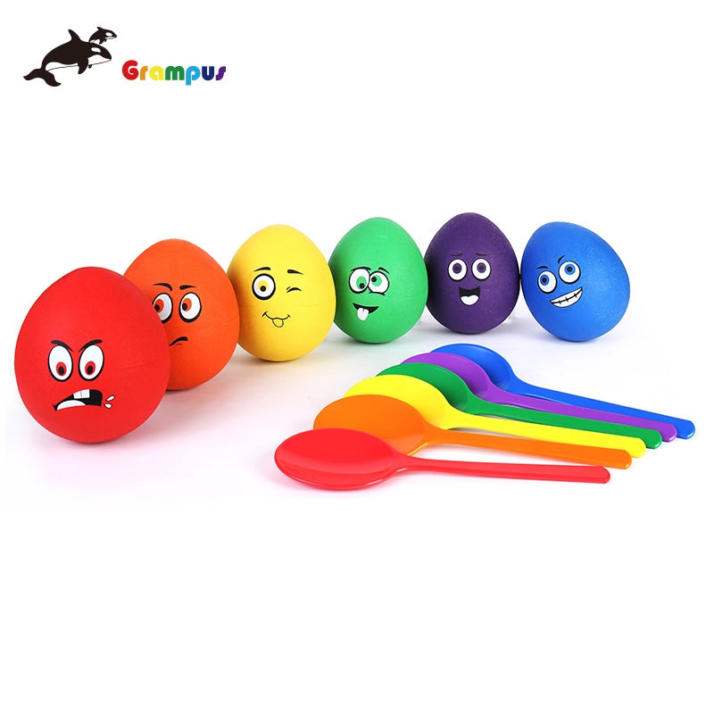 Grampus 表情平衡蛋 Emotion Balance Eggs with Handles (Set of 6)