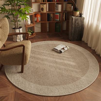 比利時絨圓形地毯 Belgian Velvet Round Area Rug