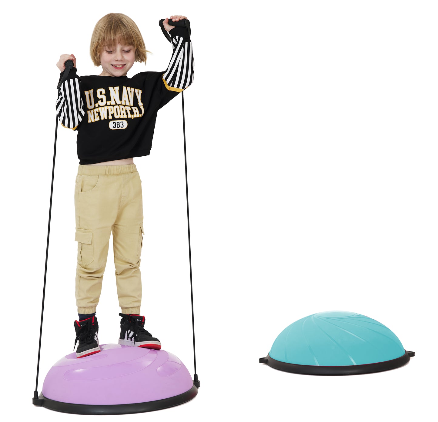 Grampus 超大平衡半圓球（連拉力繩）Super BOSU Balance Trainer