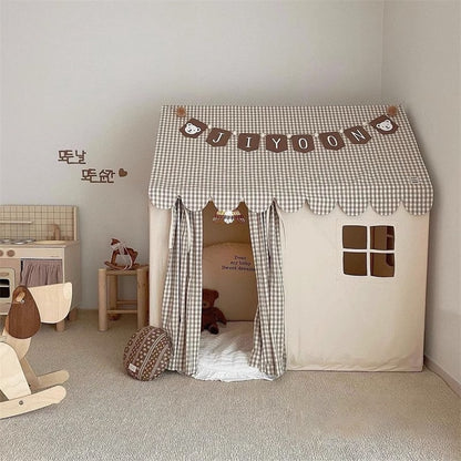 北歐風格小房子室內遊戲帳篷豪華套裝 Nordic Style Playhouse Indoor Tent Deluxe Set