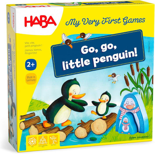 HABA 我的第一個遊戲 - 小企鵝向前衝 My Very First Games Go, Go Little Penguin