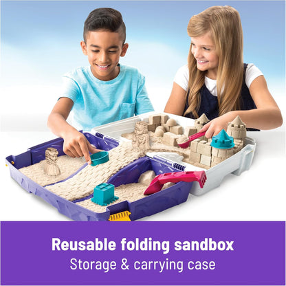 美國Kinetic Folding Sand Box 折疊沙盒玩沙組
