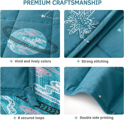 Mr. Sandman 星月藍加壓被系列 Star Moon Blue Weighted Blanket Series