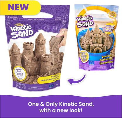 美國Kinetic Sand 動力沙海灘玩沙 Beach Play Sand 3.25lbs
