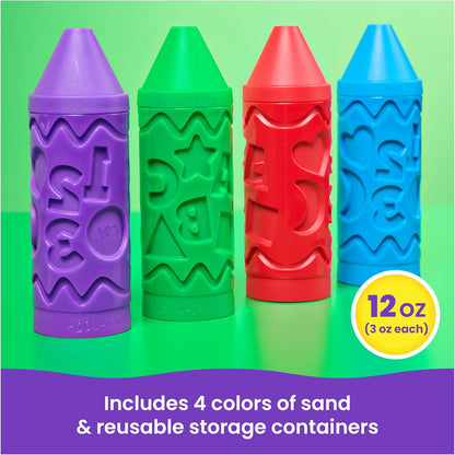 美國Kinetic Sand 印壓滾動蠟筆組 Stamp N' Roll Crayon Multi-Pack
