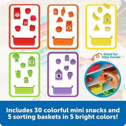 Learning Resources 迷你冰箱食物分類組 Sorting Snacks Mini Fridge