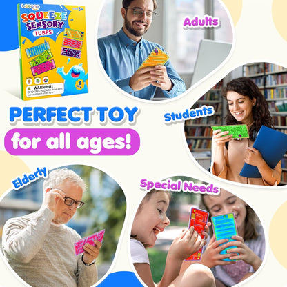 LESONG 迷宮凝膠感統玩具 Maze Gel Sensory Fidget Toys - 6/12 Pack
