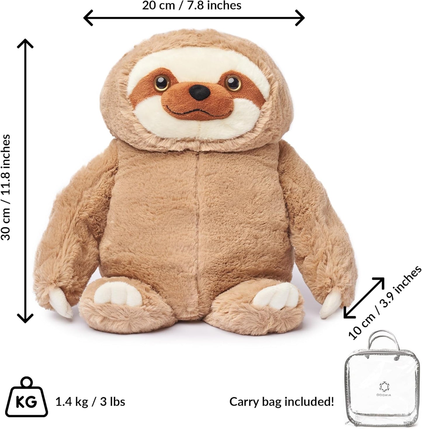 ODOXIA 3.1磅感統樹懶 3.1lb Weighted Sloth