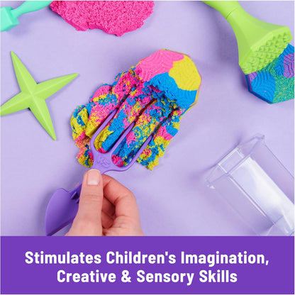 美國Kinetic Sand Squish N’ Create 創作遊戲組 Playset